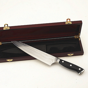 67 capas de acero de Damasco cuchillo de Chef con caja de madera - Product Image 2