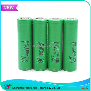 20A 2500 mah yüksek tahliye pil samsung inr18650 25r pil/2500 mah şarj edilebilir piller samsung inr18650 3.7 v pil 25r - Product Image 3