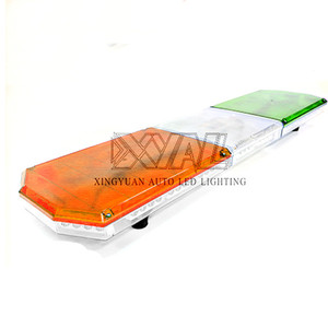 12-24VDC 88w ambre bleu d'urgence LED barre de lumière d'avertissement lumière stroboscopique de sécurité d'ambulance - Product Image 1