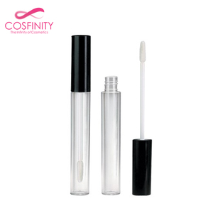 Muestra libre mate lipgloss tubo contenedor mini negro Liquid container Lipstick lip <span class=keywords><strong>gloss</strong></span> con aplicador - Product Image 2