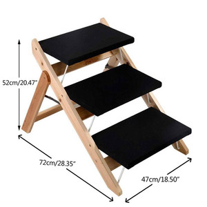 Nieuwe Stijl Veiligheid <span class=keywords><strong>Pet</strong></span> Puppy Trappen Huisdier Kennel Antislip Kat Trappen Vouwen Huisdier Speelgoed - Product Image 6
