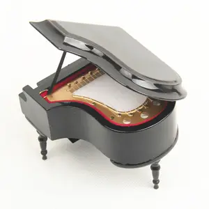 mini grand piano model craft mini model birthday gift mini piano music box piano