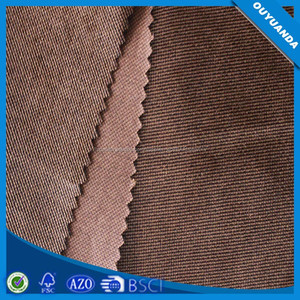 Tejido de Poliéster de China Feria de Cantón/Catonic de Punto Pantalones De Tela de Sarga. - Product Image 6