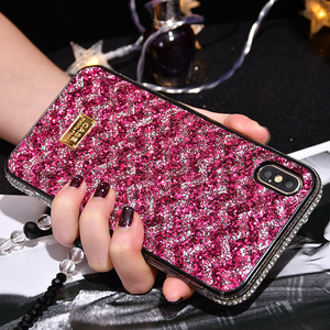 Para <span class=keywords><strong>Iphone</strong></span> X XR <span class=keywords><strong>XS</strong></span> Max Glitter Bling Mujeres Contraportada - Product Image 3