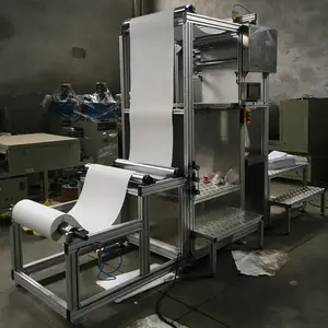 Filtro Hepa plissado profundo máquina de dobradura de papel tem partição