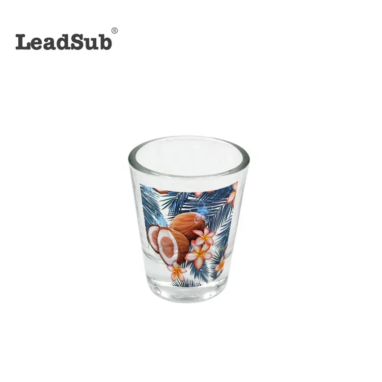 Bán Buôn Nhà Máy Giá 1.5Oz Thăng Hoa Trống Trong Suốt Shot Glass Whiskey Glass Với Tùy Chỉnh In Ấn