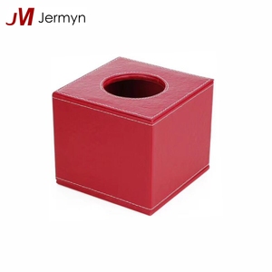 Haut de gamme De Luxe PU En Cuir Tissue Paper Box pour la Voiture du Ménage - Product Image 4