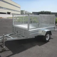 Boîte galvanisée, accessoire de voyage, camion, ATV et voiture, remorque, nord-américain, 6x4 7x5 7x4 8x5, livraison gratuite
