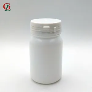 Best Sale PE 100ML Tamper Proof Plastic <strong>Tablet</strong> Bottle Xylitol Bottle Medicine Food <strong>Container</strong> with Tear off Cap - Product Image 1