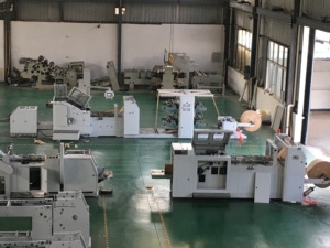 LSB-200 + LST-4700 Hoàn Toàn Tự Động Nhỏ Vuông đáy Túi Giấy Làm Máy - Product Image 3