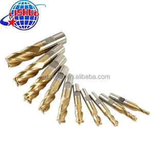 HSS Co8 End Mill Với Bốn Sáo Cho Thép