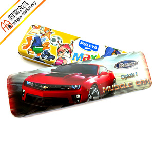 OEM giá rẻ duy nhất lớp kim loại hộp thiếc với tùy chỉnh in ấn kim loại bút chì trường hợp cho các trường học trẻ em bền, tác động kháng, trẻ em an toàn - Product Image 4