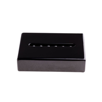 Support lumineux LED en bois à piles, finition laquée noire piano, de forme rectangulaire moyenne, pour présentoirs de cristaux verticaux