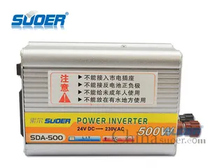 Suoer modified output waveform 24v dc 220v ac 500 watt offgrid power converter inverter