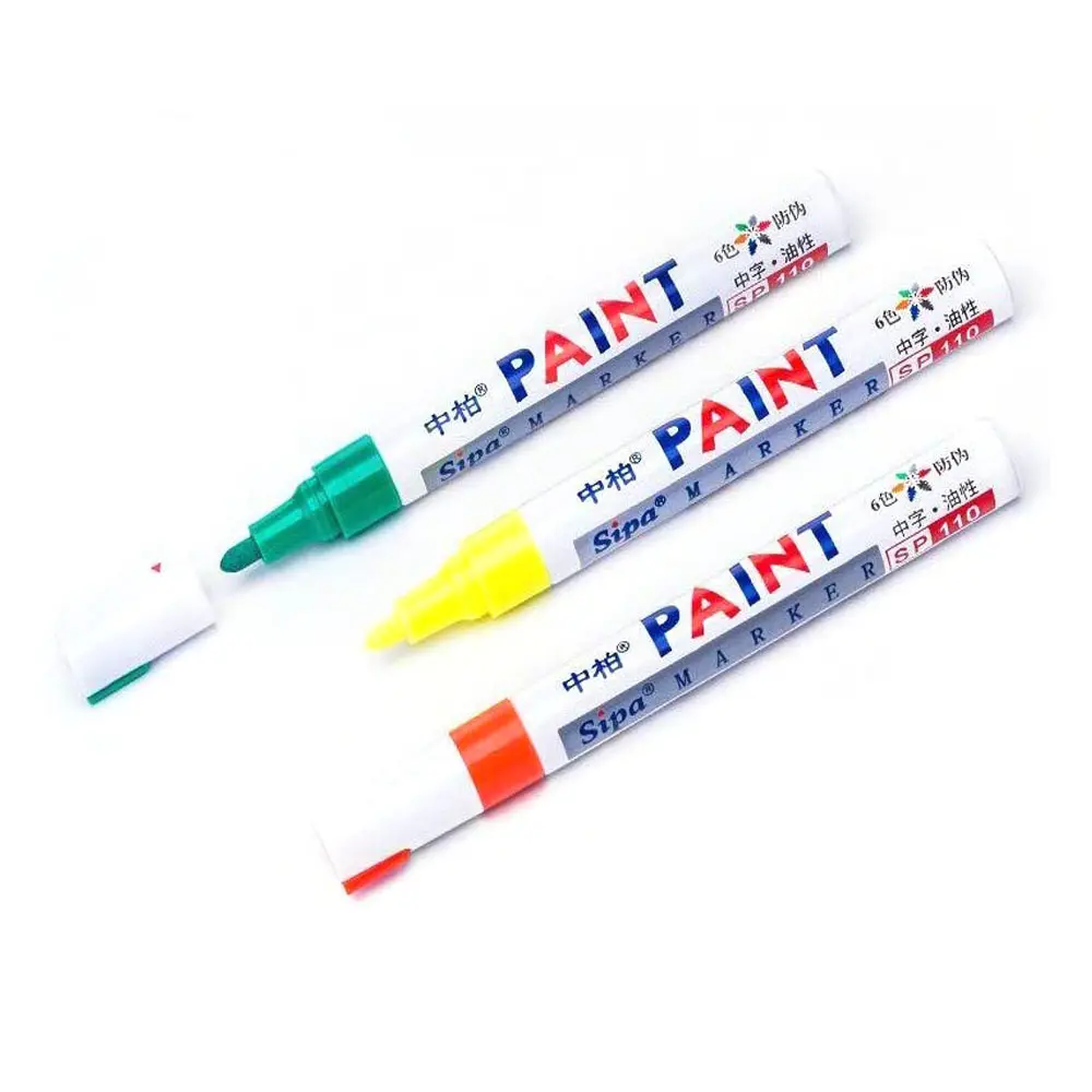 על בסיס שמן עט צבע סמן צבע קבוע עמיד למים צבע סימון עט