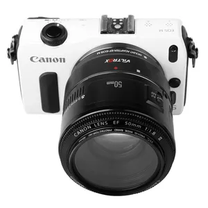 Caméra adaptateur de monture D'objectif pour objectif Canon EF/Viltrox EF-EOSM avec fonction de mise au point automatique