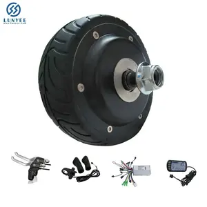 Motor wheel 4 inch E bike Modification kit for Scooter Motor Brushless Toothless Electric bicycle Engine Wheel Motor