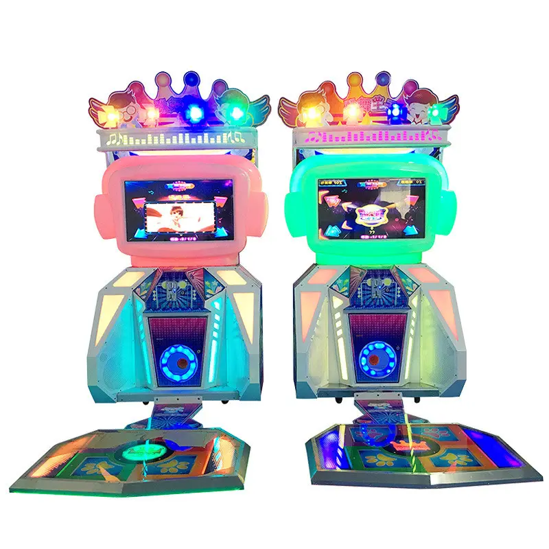 Hotselling Jetonlu Çarşı Eğlence Oyun Makinesi Dans Prens Müzik Video Dans Oyun Makinesi Satılık