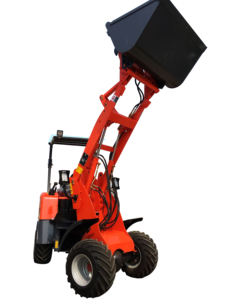 Topsense süper pil gücü sıfır gürültü elektro mini radlader dört tekerlekten çekiş e yükleyici 06 - Product Image 3