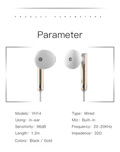 Auricolare 35mm cablato più economico con microfono per computer, logo personalizzato cablato auricolari - Product Image 5