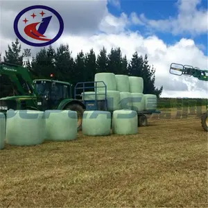 Trắng, màu đen và màu xanh lá cây màu Silage phim thổi nông nghiệp bộ phim kéo dài 750mm 1500 đa chức năng Silage phim