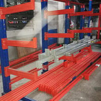 Structure Simple d'entrepôt cantilever mobile étagères de rangement etagère de vente chaude