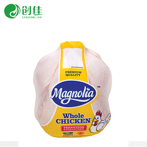Matériau d'emballage de barrière pa evoh pe grands sacs de congélateur rétractables pour poulets entiers - Product Image 1