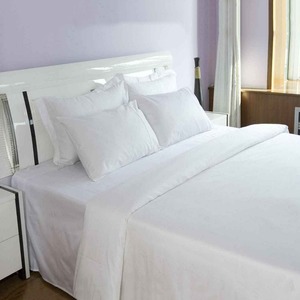 Linge <span class=keywords><strong>de</strong></span> <span class=keywords><strong>lit</strong></span> double blanc 100% coton, haute qualité, collection hôtel <span class=keywords><strong>de</strong></span> luxe, linge <span class=keywords><strong>de</strong></span> <span class=keywords><strong>lit</strong></span> bon marché, vente en gros - Product Image 2