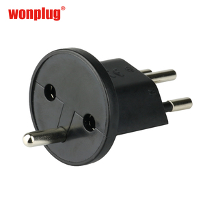 Adaptateur de prise EU/DE/France vers CH T12, convertisseur fixe permanent 10A, ABS ignifuge - Product Image 1