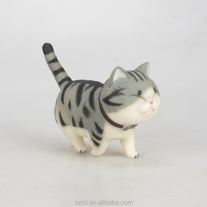 Custom Kleine Plastic Kat Beeldjes Klein Plastic Speelgoed Kat <span class=keywords><strong>Model</strong></span> - Product Image 3