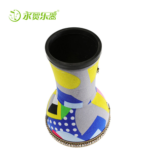 En gros percussions africaine 8.10.12 pouces <span class=keywords><strong>djembé</strong></span> tambour style national broderie motif tambour utiliser caisse en bois bébé jouets - Product Image 2