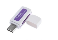USB 2,0 4 en 1 Multi lector de tarjeta SD TF T-flash M2 tarjeta