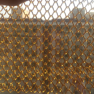 Rèm lưới kim loại mắt cáo lỗ 6mm, rèm lưới nhôm cho khách sạn - Product Image 4