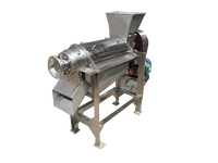 Hete verkoop enkele/tweeërlei/driekanaals fruit pulper machine fruit pulp sap making machine het maken van mango pulp pulper machine prijs