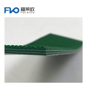 6.0mm darbe direnci antiskid kaba üst çim desenli pvc konveyör bant