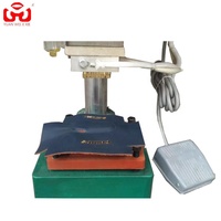 Petite presse à chaud pneumatique semi-automatique avec fonction d'impression pour cuir/papier/bois - Nouveau