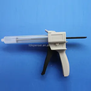 Fhis Dispensing 30ml Manual Syringe Gun Single Liquid Glue Gun and 30cc  Cones 5Pcs and Dispensing Tips Silicone Glue Adhesive Bonding Extrusion Tool