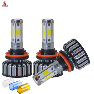 Weiyao h11 bombilla led cob 360 grado brillante super coche led lámpara del faro <span class=keywords><strong>para</strong></span> la venta - Product Image 5