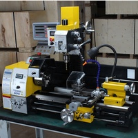 Tour à métaux horizontal 3 en 1, combinant perçage et fraisage, avec une grande puissance de 1,5 kW, tour à métaux multifonction JYP300VF