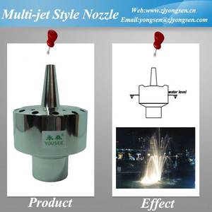 Распылительная насадка для воды из нержавеющей стали для фонтана 1'' - Product Image 6