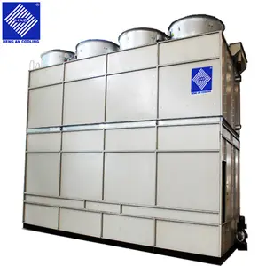 Fabricants de Tours de Refroidissement Industrielle à Eau de 350 Rt 500 kw, Échangeurs de Chaleur pour la Réfrigération Industrielle - Product Image 2