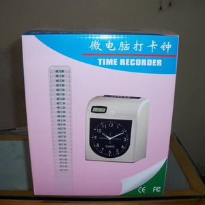 Electronic Punch Card <strong>Time</strong> Recorder LCD <strong>Time</strong> Clock <strong>Machine</strong> - Product Image 3
