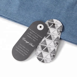 DeepKing Washable Plastic Pvc <strong>Tag</strong> Garment Paper Hang <strong>Tag</strong> - Product Image 3