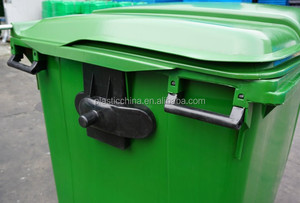 1100 Litros HDEP Móvil industrial grande 1100 litros contenedor de residuos de plástico - Product Image 3