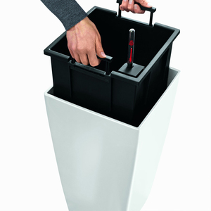 Jardinières décoratives en plastique <span class=keywords><strong>de</strong></span> grande taille bon marché Leizisure, grands pots à fleurs en céramique pour l'extérieur, pour arbres, herbes et plantes - Product Image 6