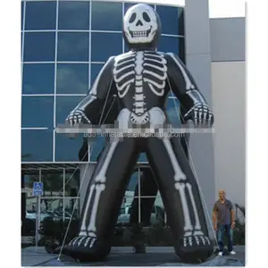 Outdoor Events Advertising Stage Decoration Skeleton Skull Model For Halloween A056