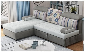 Sofá <span class=keywords><strong>Cama</strong></span> Moderno con Almacenamiento, Sofá en Forma de <span class=keywords><strong>L</strong></span>, Sofá Seccional, Sofá <span class=keywords><strong>Cama</strong></span> - Product Image 2