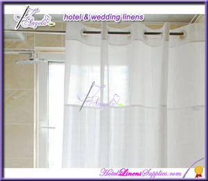Tela a prueba de agua hookless hotel ducha windors cortina hecha en China (180*180 cm), - Product Image 1