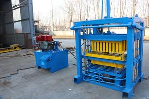 Makiga Betonblock machen Maschine Preis Uganda Hydraulische Diesel Pflasters tein machen Maschine qt4-30 - Product Image 3