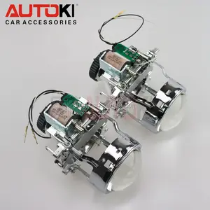 Autoki BSH 3.0 HIDバイキセノンプロジェクターD2SD2H電球ソケットH4ヘッドランプ簡単取り付けプロジェクターレンズLHD